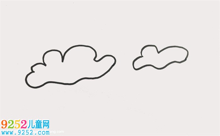 簡單的云怎么畫，云怎么畫又簡單又漂亮