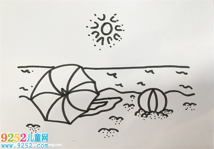 關(guān)于夏天的畫簡單漂亮