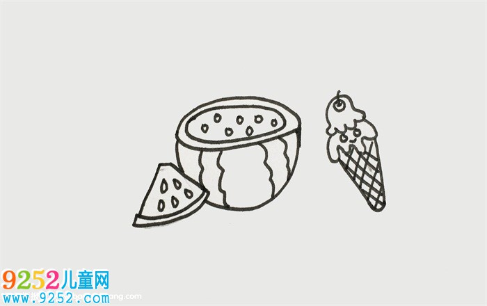 夏天怎么畫