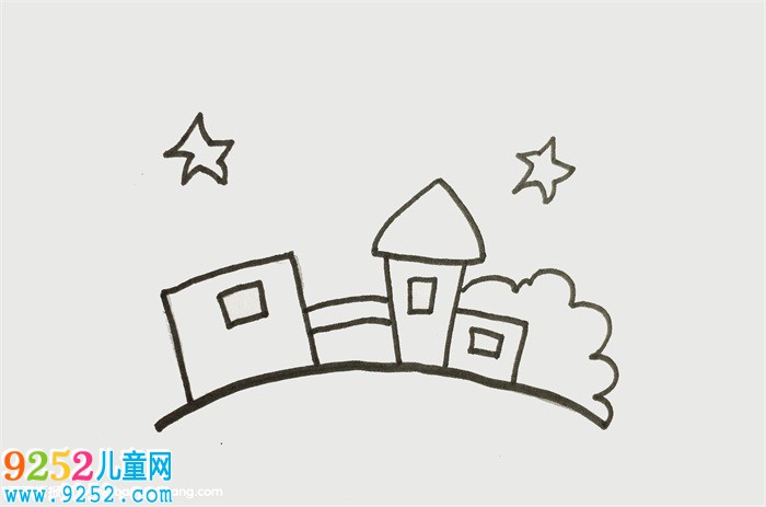 夜景怎么畫