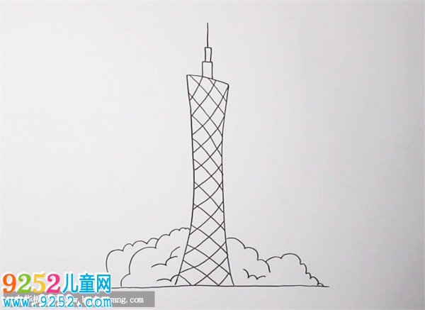 廣州塔<a href=http://www.inspiredelm.com/jianbihua/ target=_blank class=infotextkey>簡筆畫</a>