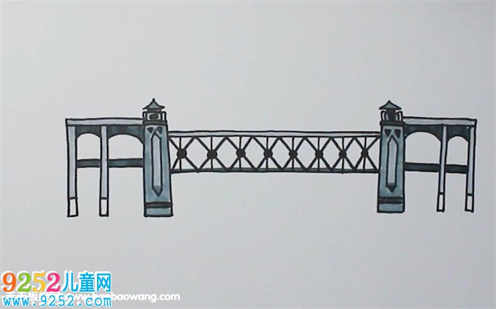 武漢長江大橋<a href=http://www.inspiredelm.com/jianbihua/ target=_blank class=infotextkey>簡筆畫</a>