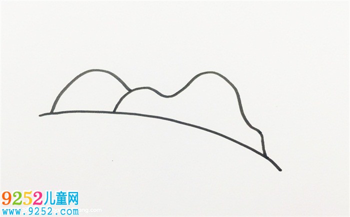 田野怎么畫