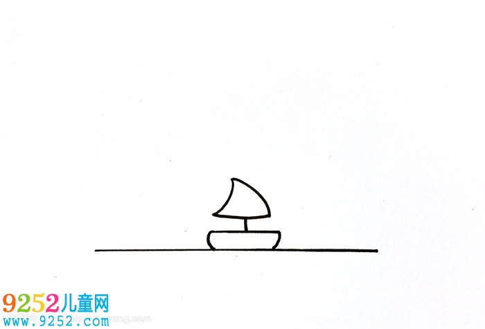 夕陽怎么畫簡單又好看