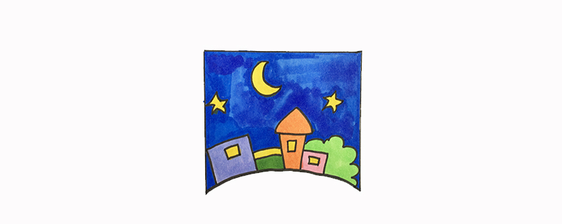 夜景怎么畫