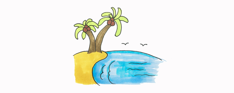 怎么畫海