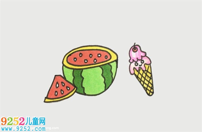 夏天怎么畫