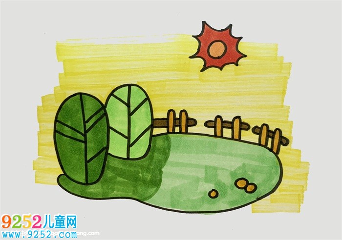 怎樣畫(huà)春天的景色