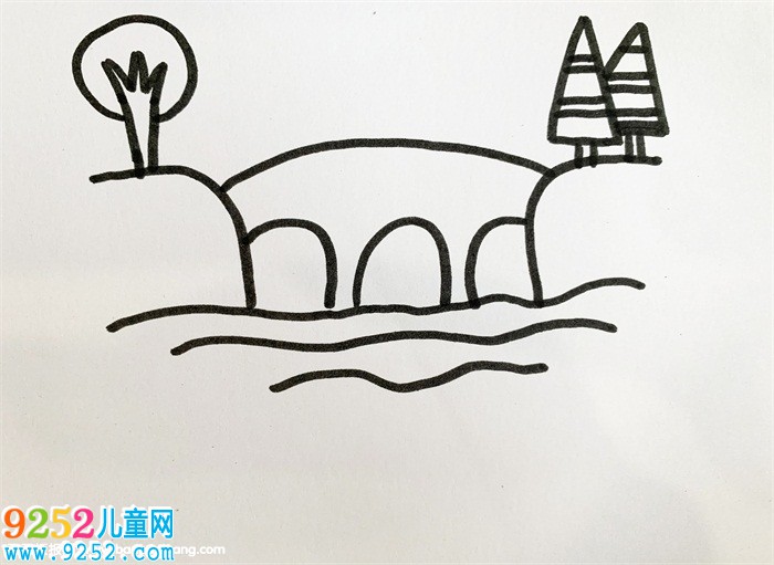 溪邊怎么畫