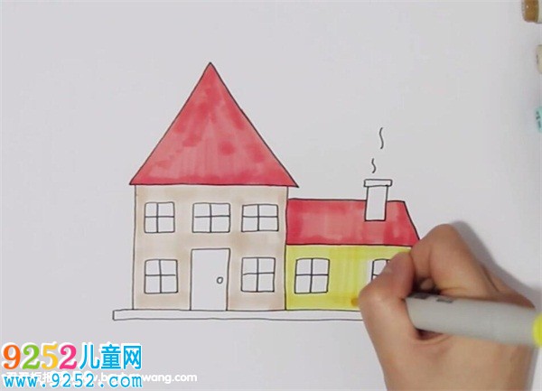 村舍房屋<a href=http://www.inspiredelm.com/jianbihua/ target=_blank class=infotextkey>簡(jiǎn)筆畫(huà)</a>