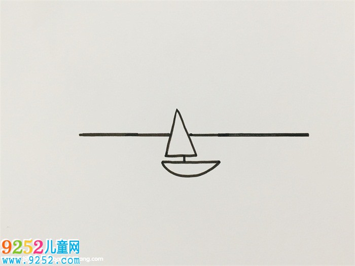 夕陽怎么畫