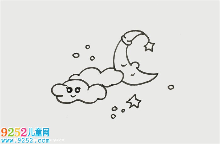 月亮怎么畫(huà)