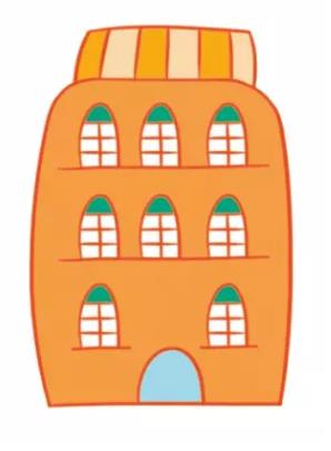 建筑大廈怎么畫_建筑大廈簡筆畫畫法步驟教程