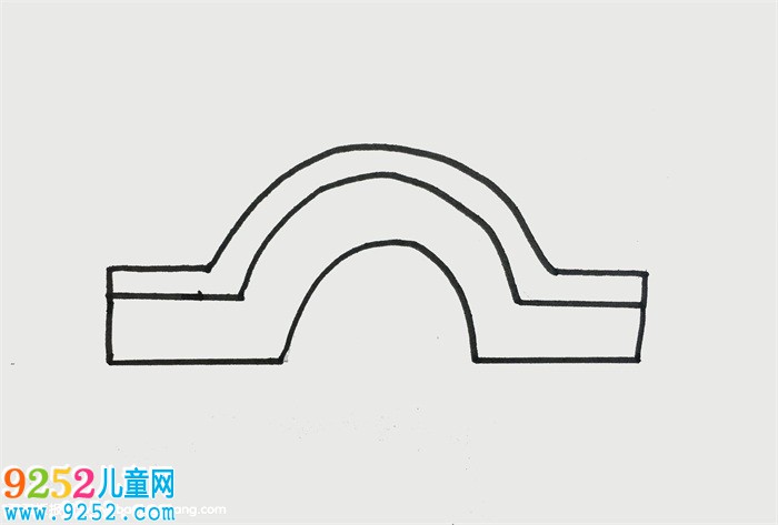 橋怎么畫(huà)漂亮又簡(jiǎn)單