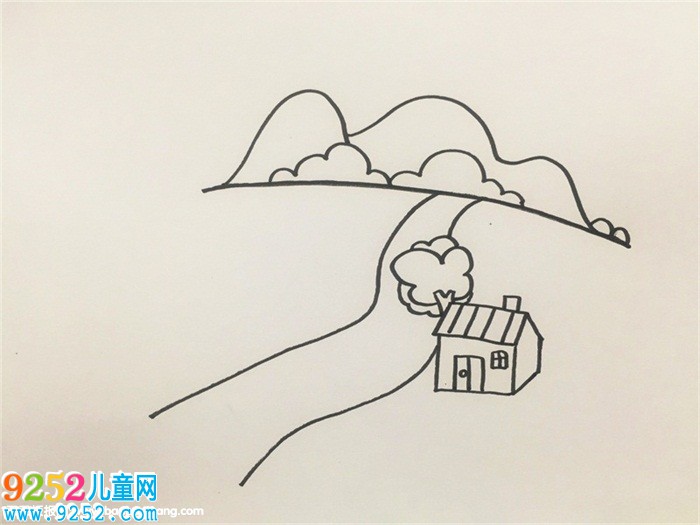 家鄉(xiāng)怎么畫
