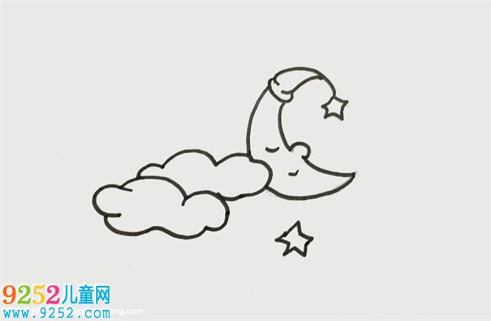月亮怎么畫(huà)