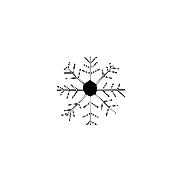 八角雪花怎么畫 雪花簡(jiǎn)筆畫小學(xué)生手繪教程
