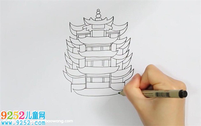 黃鶴樓<a href=http://www.inspiredelm.com/jianbihua/ target=_blank class=infotextkey>簡(jiǎn)筆畫</a>