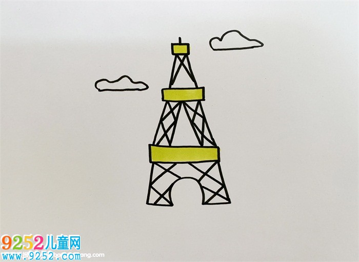 巴黎鐵塔怎么畫,風(fēng)景<a href=http://www.inspiredelm.com/jianbihua/ target=_blank class=infotextkey>簡(jiǎn)筆畫</a>