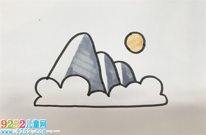 落日怎么畫(huà)