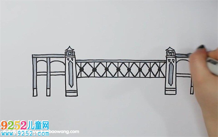 武漢長江大橋<a href=http://www.inspiredelm.com/jianbihua/ target=_blank class=infotextkey>簡筆畫</a>