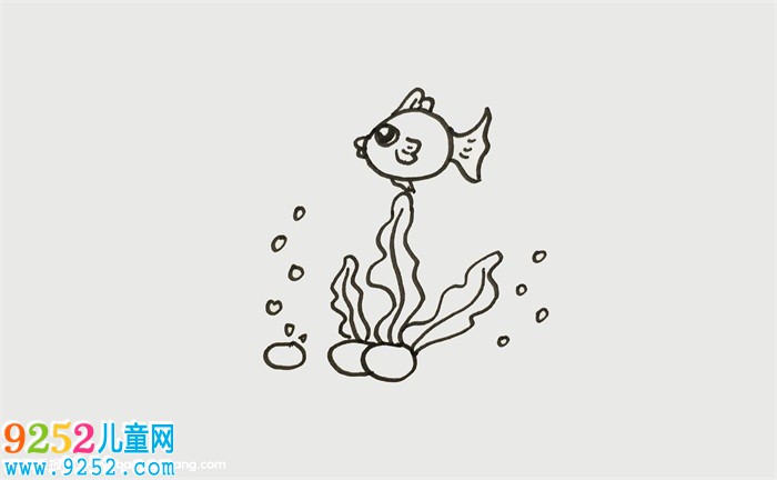 海洋世界怎么畫(huà)