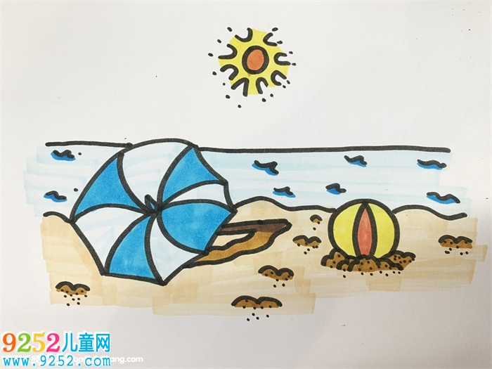 關(guān)于夏天的畫簡單漂亮
