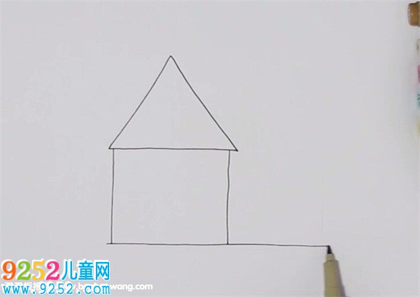 村舍房屋<a href=http://www.inspiredelm.com/jianbihua/ target=_blank class=infotextkey>簡(jiǎn)筆畫(huà)</a>