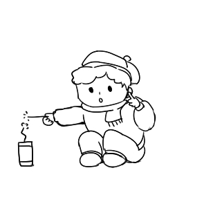 新年放鞭炮簡筆畫怎么畫？