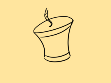 春節(jié)爆竹簡(jiǎn)筆怎么畫(huà)