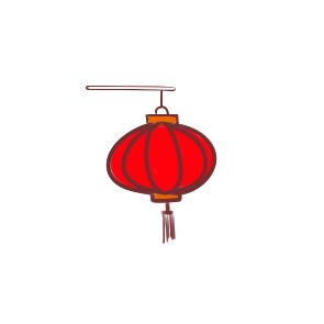 春節(jié)彩色燈籠兒童簡(jiǎn)筆