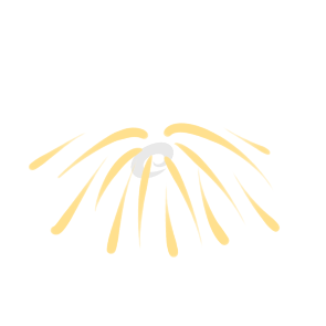 春節(jié)放煙花簡筆怎么畫