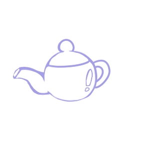 漂亮的水壺簡(jiǎn)筆畫怎么畫？