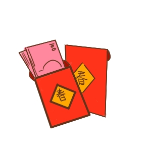春節(jié)大紅包簡筆畫怎么畫？