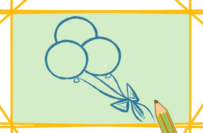 氣球<a href=http://www.inspiredelm.com/jianbihua/ target=_blank class=infotextkey>簡筆畫</a>可愛卡通怎么畫