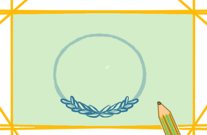 圣誕節(jié)花邊<a href=http://www.inspiredelm.com/ertonghua/ target=_blank class=infotextkey>兒童畫</a>怎么畫簡單漂亮