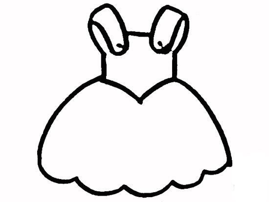裙子的<a href=http://www.inspiredelm.com/jianbihua/ target=_blank class=infotextkey>簡(jiǎn)筆畫</a>圖片-漂亮的連衣裙