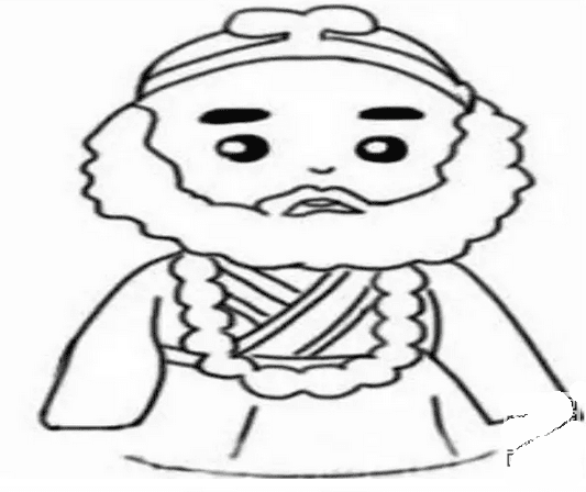 沙僧沙和尚<a href=http://www.inspiredelm.com/jianbihua/ target=_blank class=infotextkey>簡(jiǎn)筆畫</a>畫法
