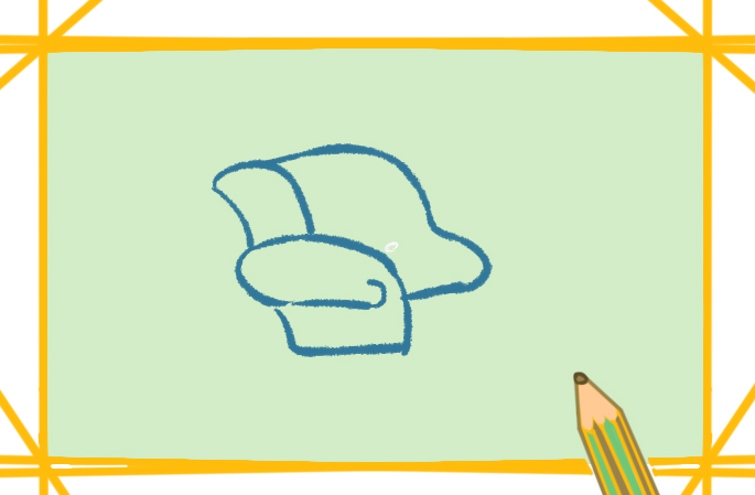 沙發(fā)<a href=http://www.inspiredelm.com/jianbihua/ target=_blank class=infotextkey>簡筆畫</a>帶顏色怎么畫