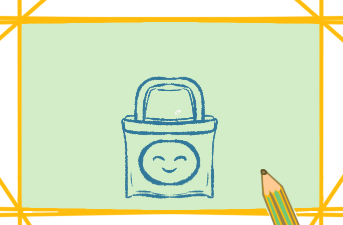 一步一步教你畫帆布包<a href=http://www.inspiredelm.com/jianbihua/ target=_blank class=infotextkey>簡筆畫</a>的圖片怎么畫
