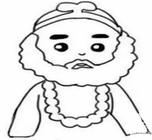 沙僧沙和尚<a href=http://www.inspiredelm.com/jianbihua/ target=_blank class=infotextkey>簡(jiǎn)筆畫</a>畫法
