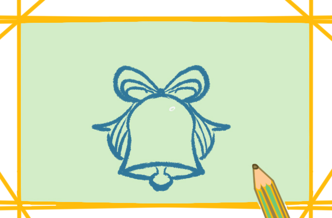 圣誕節(jié)鈴鐺<a href=http://www.inspiredelm.com/jianbihua/ target=_blank class=infotextkey>簡(jiǎn)筆畫</a>漂亮的圖片怎么畫