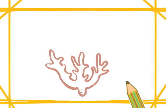 珊瑚<a href=http://www.inspiredelm.com/jianbihua/ target=_blank class=infotextkey>簡筆畫</a>帶顏色怎么畫漂亮