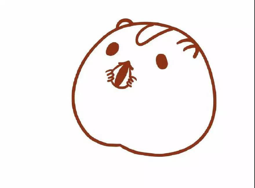 吃瓜子的小倉鼠<a href=http://www.inspiredelm.com/jianbihua/ target=_blank class=infotextkey>簡筆畫</a>教程