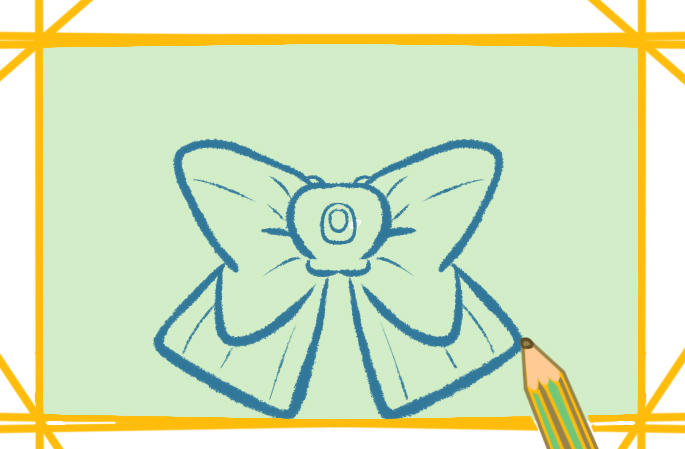 漂亮的蝴蝶結<a href=http://www.inspiredelm.com/jianbihua/ target=_blank class=infotextkey>簡筆畫</a>彩色教程好看簡單