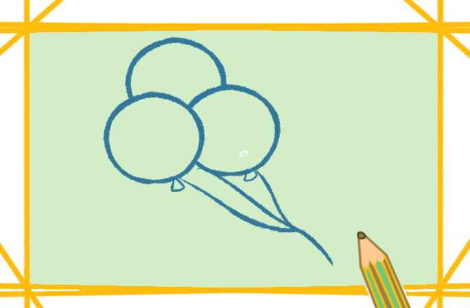 氣球<a href=http://www.inspiredelm.com/jianbihua/ target=_blank class=infotextkey>簡筆畫</a>可愛卡通怎么畫