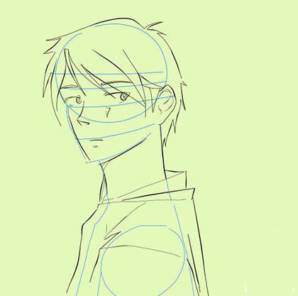 帥氣男生<a href=http://www.inspiredelm.com/jianbihua/ target=_blank class=infotextkey>簡筆畫</a><a href=http://www.inspiredelm.com/dongman/ target=_blank class=infotextkey>動漫</a>圖片教程