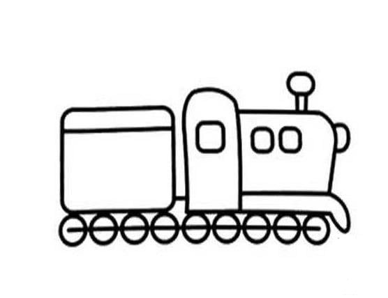 有關(guān)卡通小火車的<a href=http://www.inspiredelm.com/jianbihua/ target=_blank class=infotextkey>簡筆畫</a>畫法