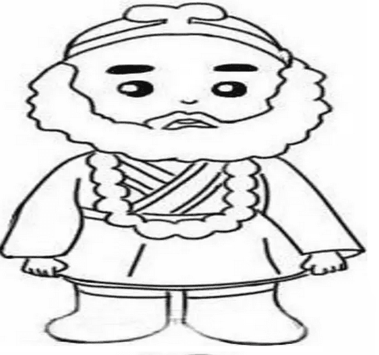 沙僧沙和尚<a href=http://www.inspiredelm.com/jianbihua/ target=_blank class=infotextkey>簡(jiǎn)筆畫</a>畫法