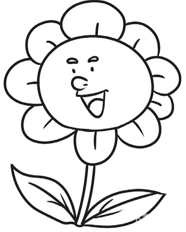 向日葵怎么畫<a href=http://www.inspiredelm.com/jianbihua/ target=_blank class=infotextkey>簡筆畫</a>-卡通的太陽花